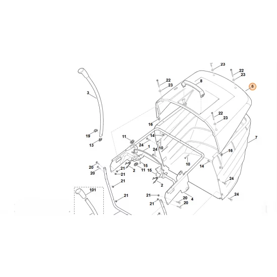 Stihl  Osłona 6170 706 3400